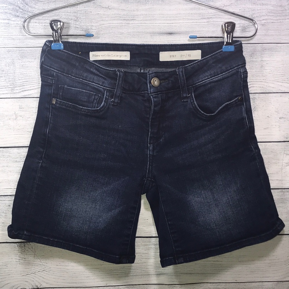 Pilcro and the Letterpress Stet Denim Shorts 25